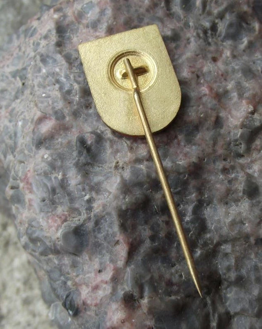 Vintage Surany Šurany Slovakia 1138 Coat of Arms Heraldic Crest Pin Badge