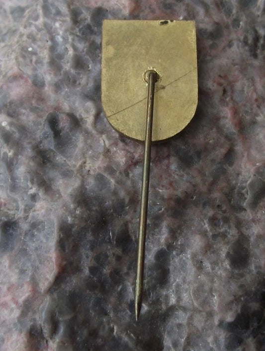 Vintage Smolnik Smolník Slovakia Heraldic Crest Coat of Arms Souvenir Pin Badge