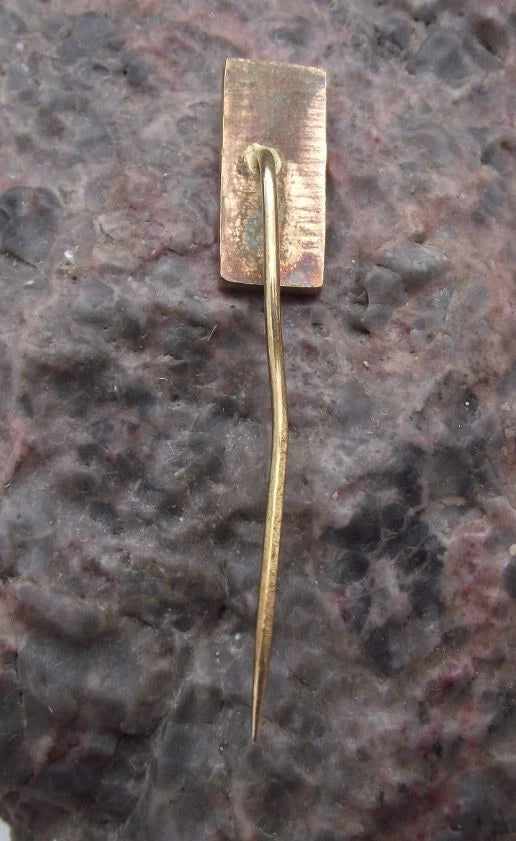 Vintage Sliac Sliač Czechoslovakia Healing Spa Town Fountain Souvenir Pin Badge