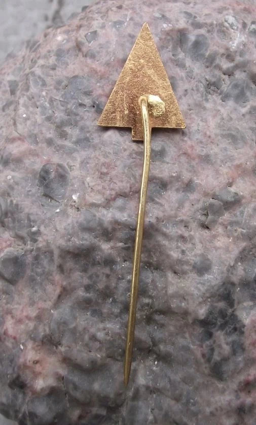 Vintage Sokolská bouda Krkonose Park Czech Mountain Hikers Cabin Pin Badge