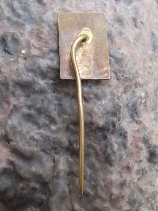Vintage Seč Dam Reservoir Czech Lake Yacht Sailing Resort Pin Badge