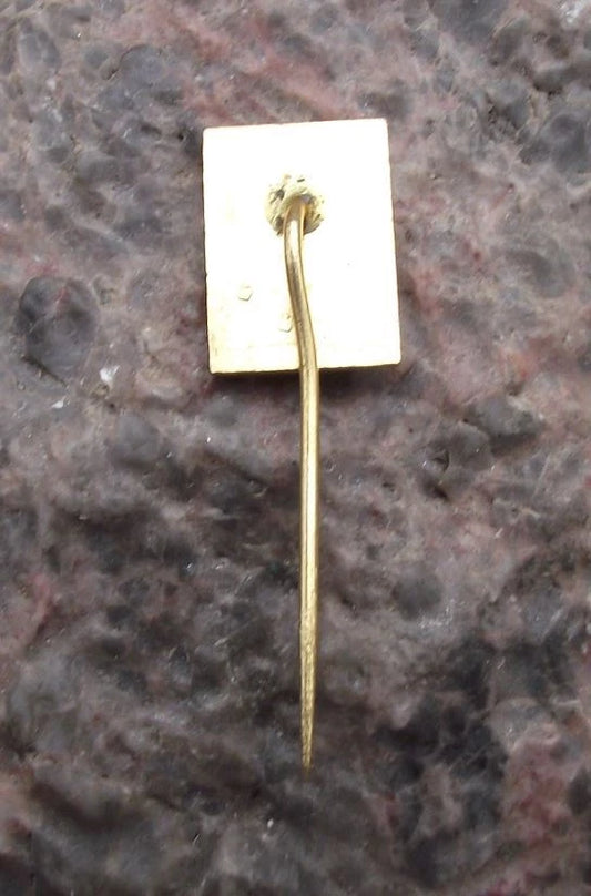 Vintage Františkovy Lázně Natural Spring Spa Resort Healthy Red Heart Pin Badge