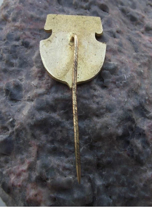 Vintage Dobruška Official Coat of Arms Heraldic Shield Pin Badge