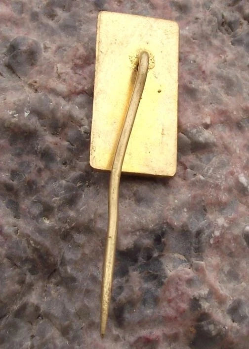 1980 Prague Metro Underground Railway Train Metrostav Line C Stage II Pin Badge