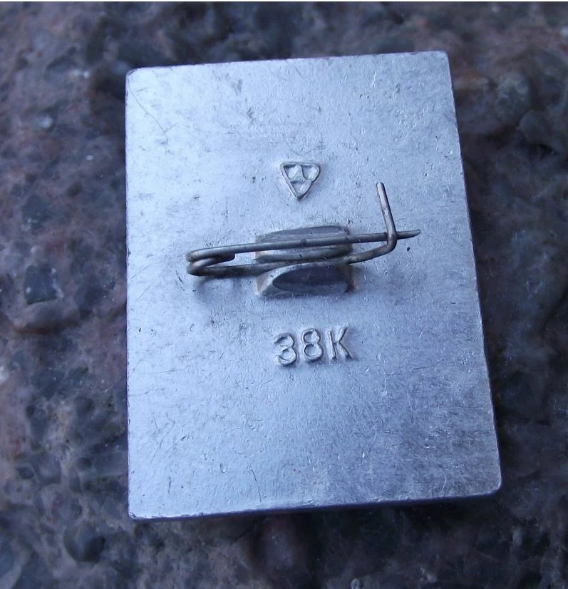 1980 Shiny Moscow Olympic Games Athletics Sprint Running Pin Badge