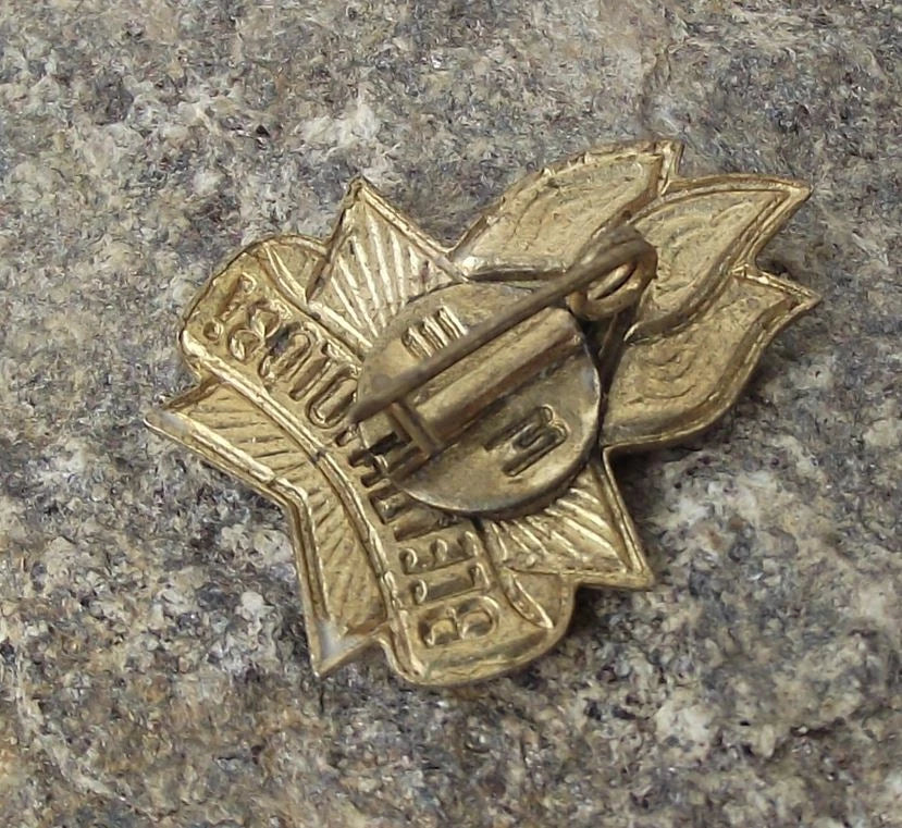 Always Ready Slogan Soviet Young Pioneer Youth Group Red Star Flames Pin Badge
