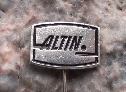 Vintage Altin Textima Automatic Leather Cutting Sewing Machine Pin Badge