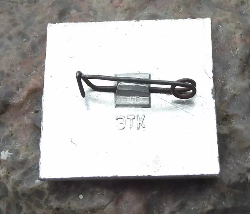 1967 Soviet Union 50th Anniversary Russian Revolution Workers Uprising Pin Badge