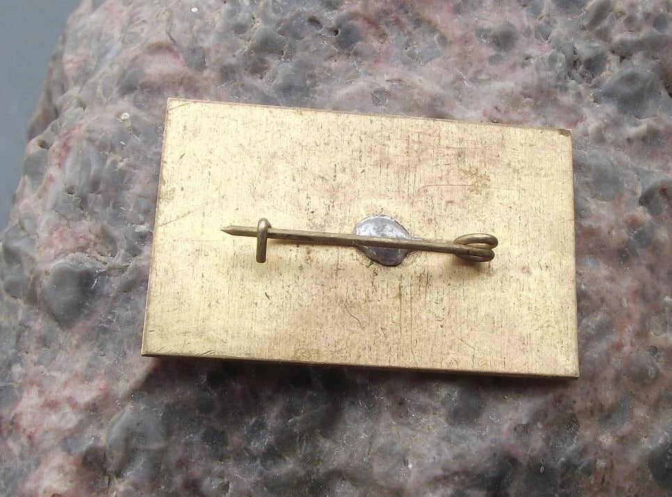 Vintage Russian Rostov Lake Nero Ship Zarya Soviet Union Pleasure Boat Pin Badge