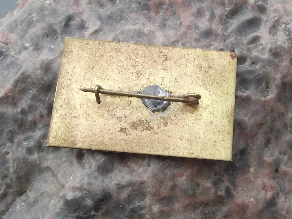 Vintage Rostov Lake Nero Ship MOSCOW Soviet Union Pleasure Boat Pin Badge