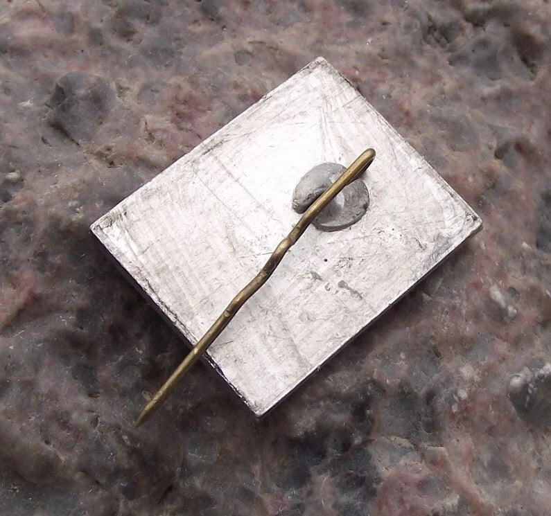 Vintage Baltic Sea Shipping Company Soviet Russian Boat Ship Pin Badge